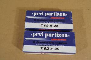 40 PPU 7.62 x 39 SP RN Ammo