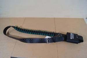 Shotgun Shoulder Sling with Loops and Holster - Plus Shells