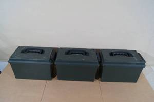 3 MTM Case-Gard Plastic Ammo Cans