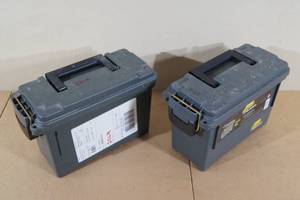 2 Plano Plastic Ammo Cans