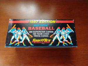 lot 5 image: 1987 Sportflics Baseball - Complete Set