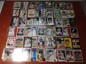 lot 8 image: 7 Pages of Baseball Cards - Stars  Michael Cuddyer
