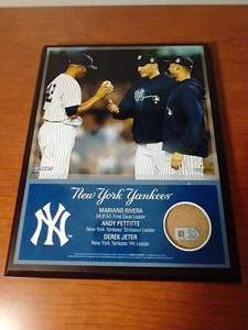 lot 10 image: Plaque Commemorating Mariano Riveras Last Game