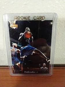lot 43 image: Kevin Garnett Rookie Card