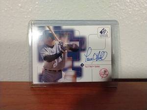 lot 44 image: Authentic Autographed Paul ONeill Card