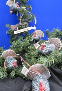 6 NEW WITH TAGS UP NORTH ORNAMENTS