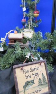 6 NEW WITH TAGS UP NORTH ORNAMENTS