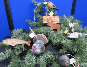 6 NEW WITH TAGS UP NORTH ORNAMENTS