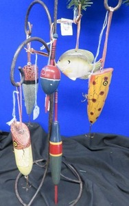 6 NEW WITH TAGS UP NORTH ORNAMENTS