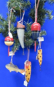 6 NEW WITH TAGS UP NORTH ORNAMENTS