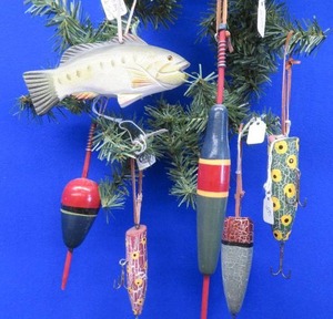 6 NEW WITH TAGS UP NORTH ORNAMENTS