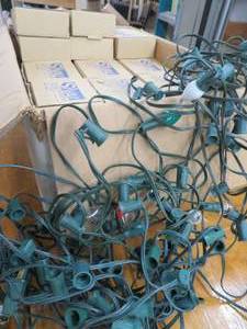 39 BOXES OF SIVAL CHRISTMAS LIGHT BULBS