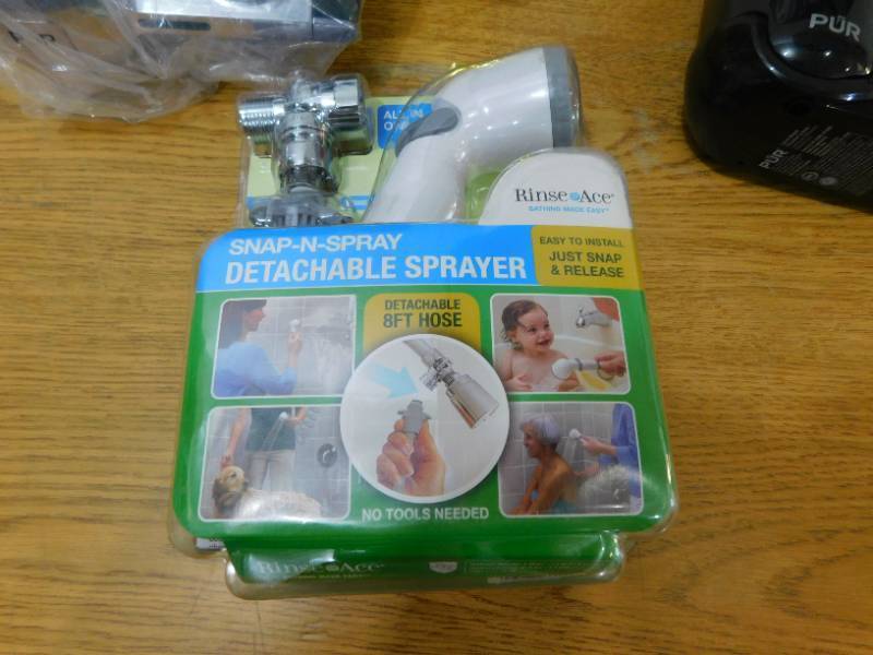 lot 74 image: Assorted Water Filter Lot & Water attachment.