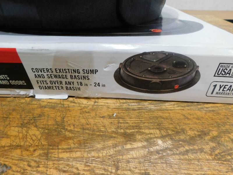 lot 150 image: Everbilt Radon Mitigation Basin Cover