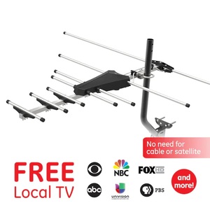 lot 93 image: GE Pro Yagi Outdoor HD UHF VHF TV Antenna