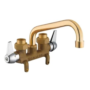 lot 139 image: Glacier Bay 2-Handle Laundry Faucet in Rough Brass