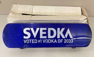 Svedka Vodka Blue Bar Condiment Caddy Holder