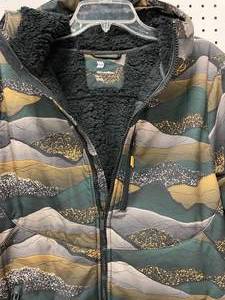 All in Motion Mens Sherpa Lined Hooded Coat Size M