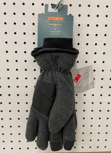 Tek Gear Warm Microfleece Gray Gloves Mens LXL