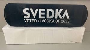 Svedka Vodka Black Bar Condiment Tray Caddy&nbsp