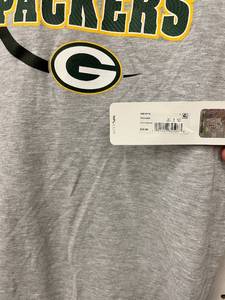 NFL Green Bay Packers Gray Shirt Youth Size XL&nbsp