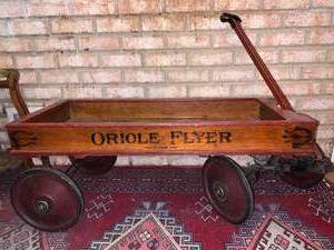 Antique Oriole Flyer Wagon