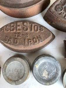 Vintage Red and Cast Iron stuff