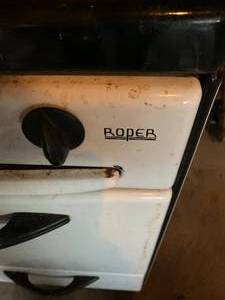 Small sized vintage stove.