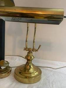 Piano Lamp and 2 Candlestick Lamps