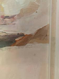 Abstract Desert Painting