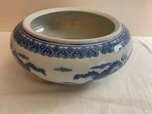 Low Chinese Dragon Bowl