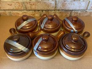 Soup Crocks and Casserole Dish
