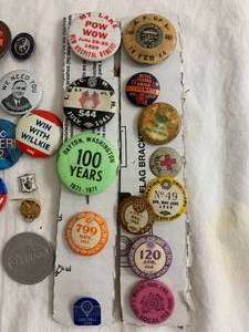 Vintage Campaign Buttons