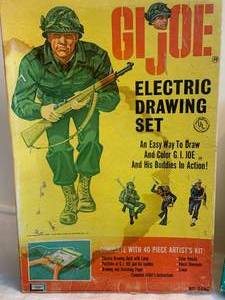GI Joe Drawing Set and Puzzle