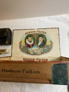 Curiosities and Antique Cigar Box