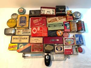 Antique and Vintage Packaging (some with product inside)