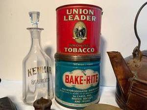 Cast Iron, Tins, Ice Cream Maker