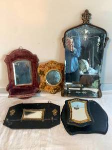 5 Mirrors with Victorian Style