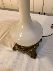 White Globe Lamp