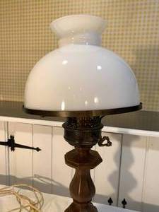 Wood Look Lamp
