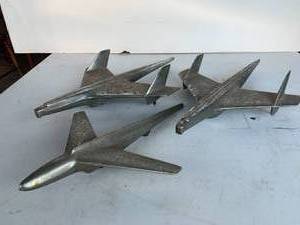 Vintage Jet Hood Ornaments