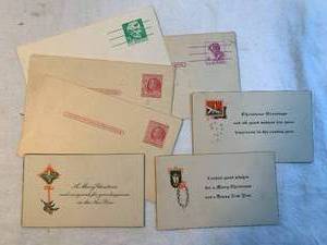 Vintage Retail Saving Stamps and Postcards