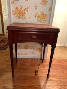Sewing Table and Machine
