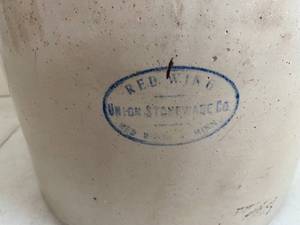 5 Gallon Red Wing Jug