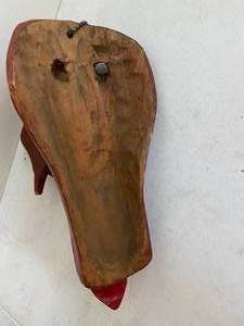 Carved Wood Mask - Horse