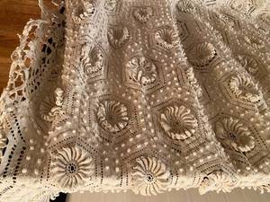 Heirloom Crocheted Bed Cover