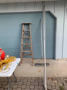 Ladder and other Garage Items