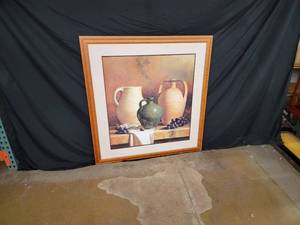 lot 366 image: Picture and frame 