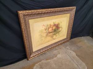 lot 368 image: Picture and frame 