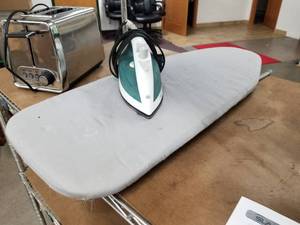 lot 339 image: Iron and Ironing Board